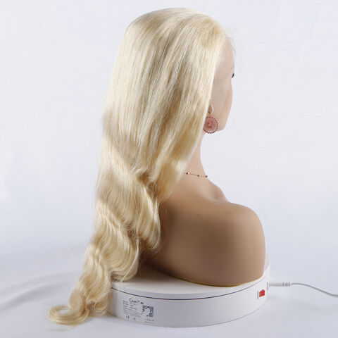 Raw Human Hair Color 613 HD Wigs