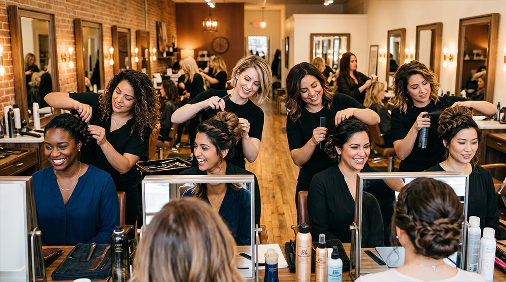 Professional Updo Hairstyles for Media Events in NYC