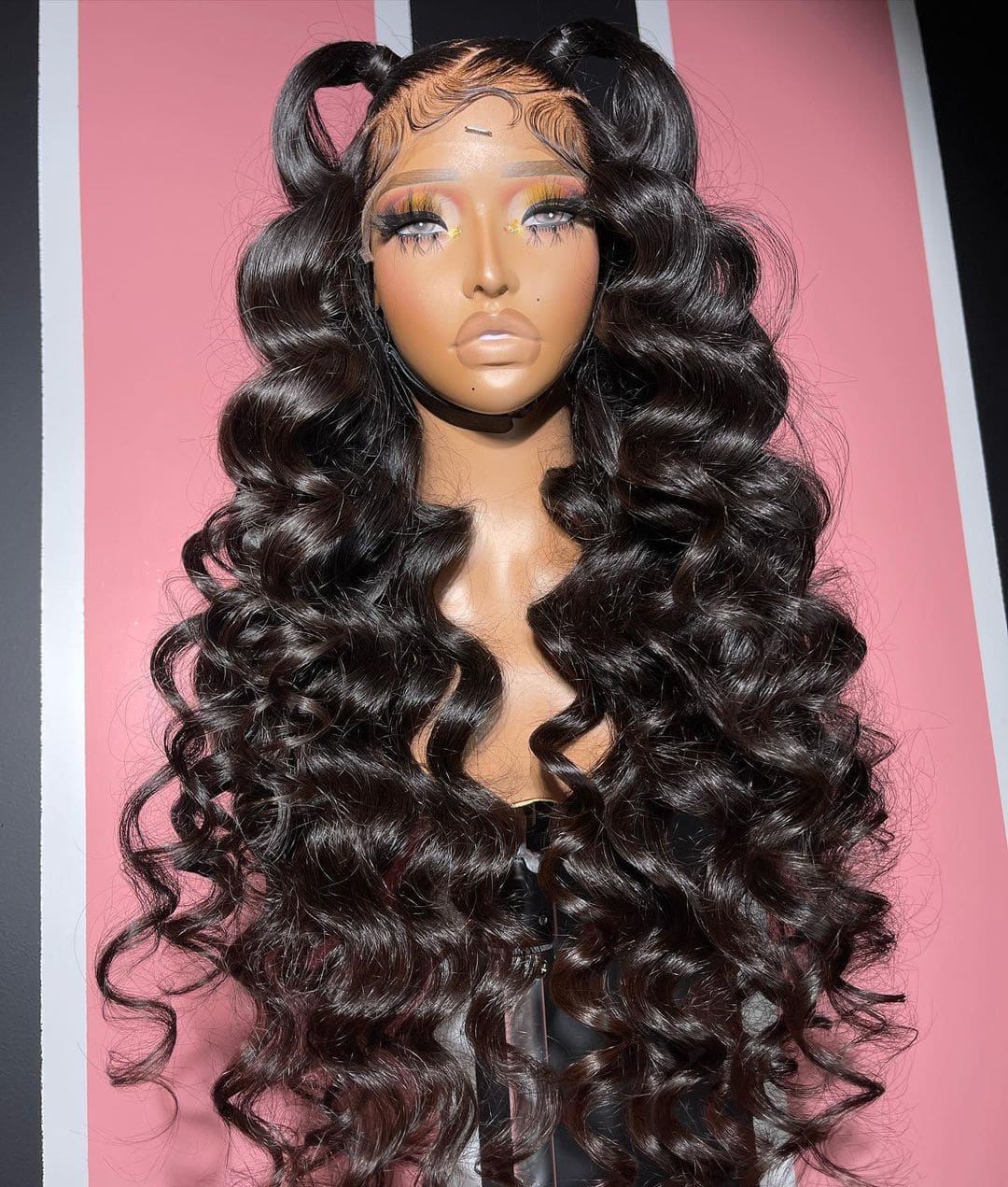 Quality Body Wave Human Hair HD Lace Transparent Full Lace Frontal Wig Thick Ends