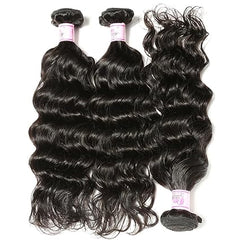 Raw Human Hair Color 1B Bundles