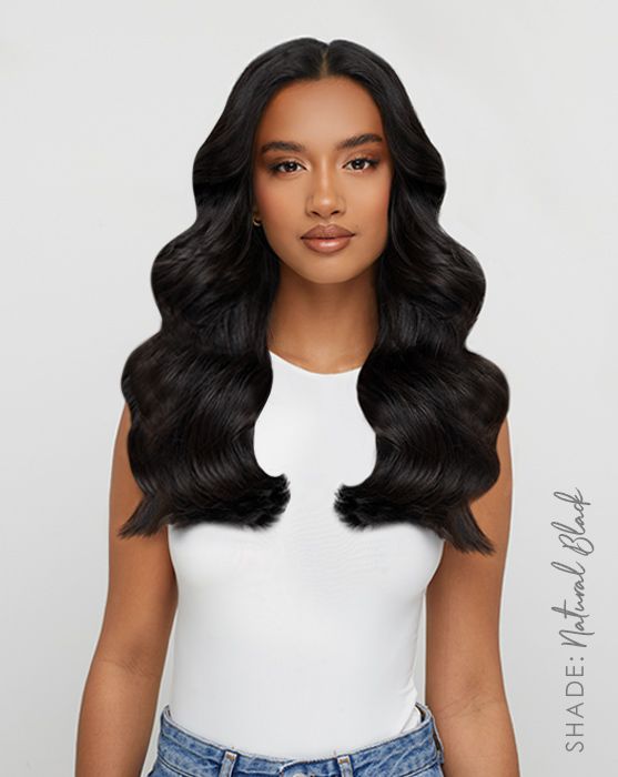 STRAIGHT INSTANT CLIP-IN HAIR EXTENSIONS